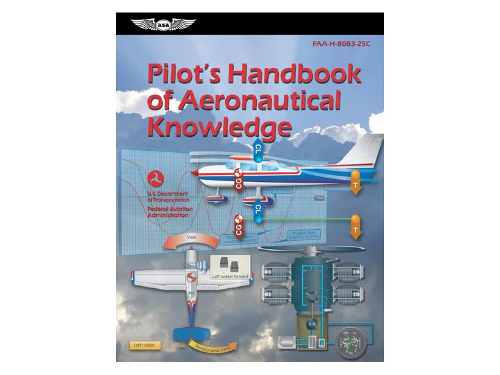 Pilot-Recommended Gear for Flight Training 9 Pilot's Handbook of Aeronautical Knowledge (2026), FAA-H-8083-25C product photo