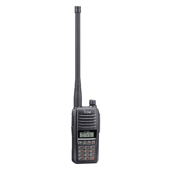 Pilot-Recommended Gear for Flight Training 14 Icom IC-A16B Bluetooth VHF Airband Handheld Radio product photo