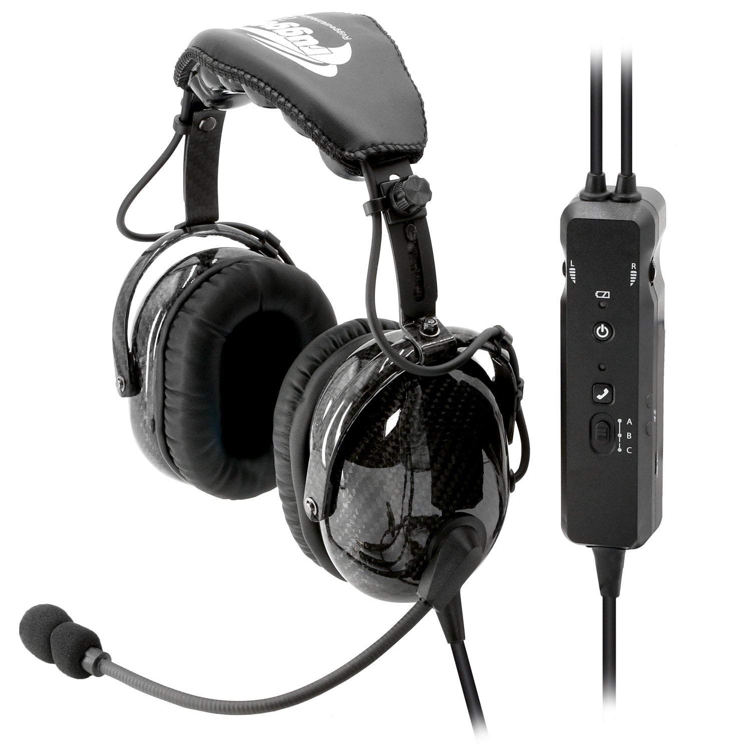 Rugged Air RA980 vs Lightspeed Sierra: ANR Comparison 2 Rugged Air RA980 Bluetooth ANR Aviation Headset product photo