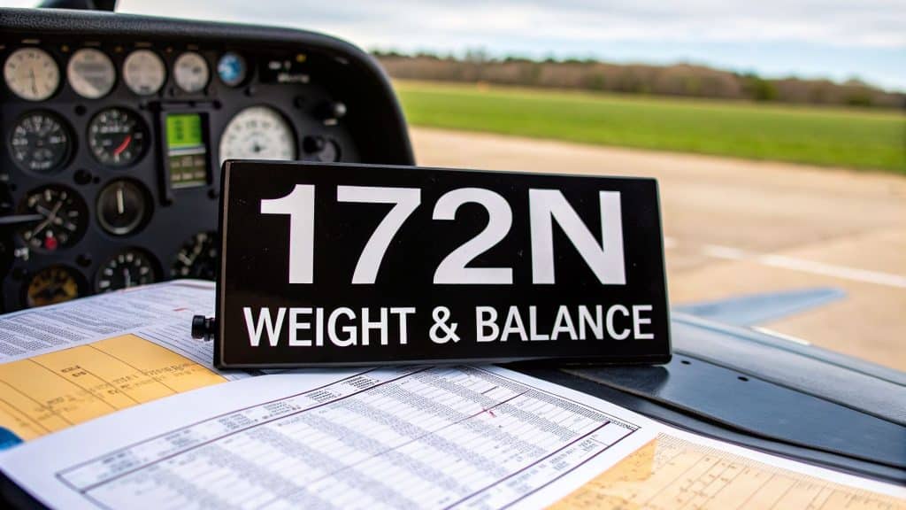 Cessna 172N Weight and Balance: Worksheet & Example
