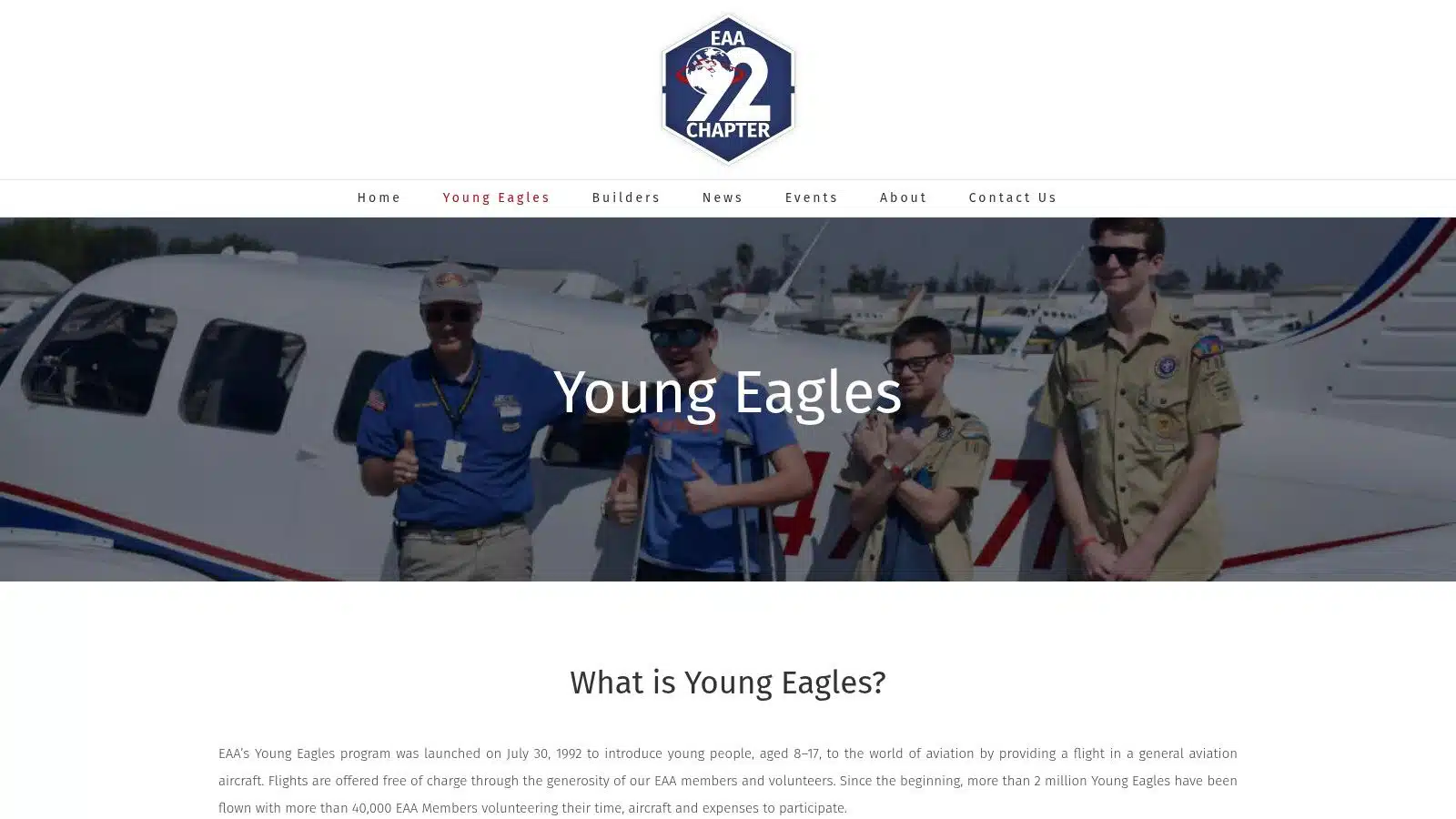 7 Best Youth Aviation Programs Near Me in Southern California for 2026 2 EAA Young Eagles flying over Southern California