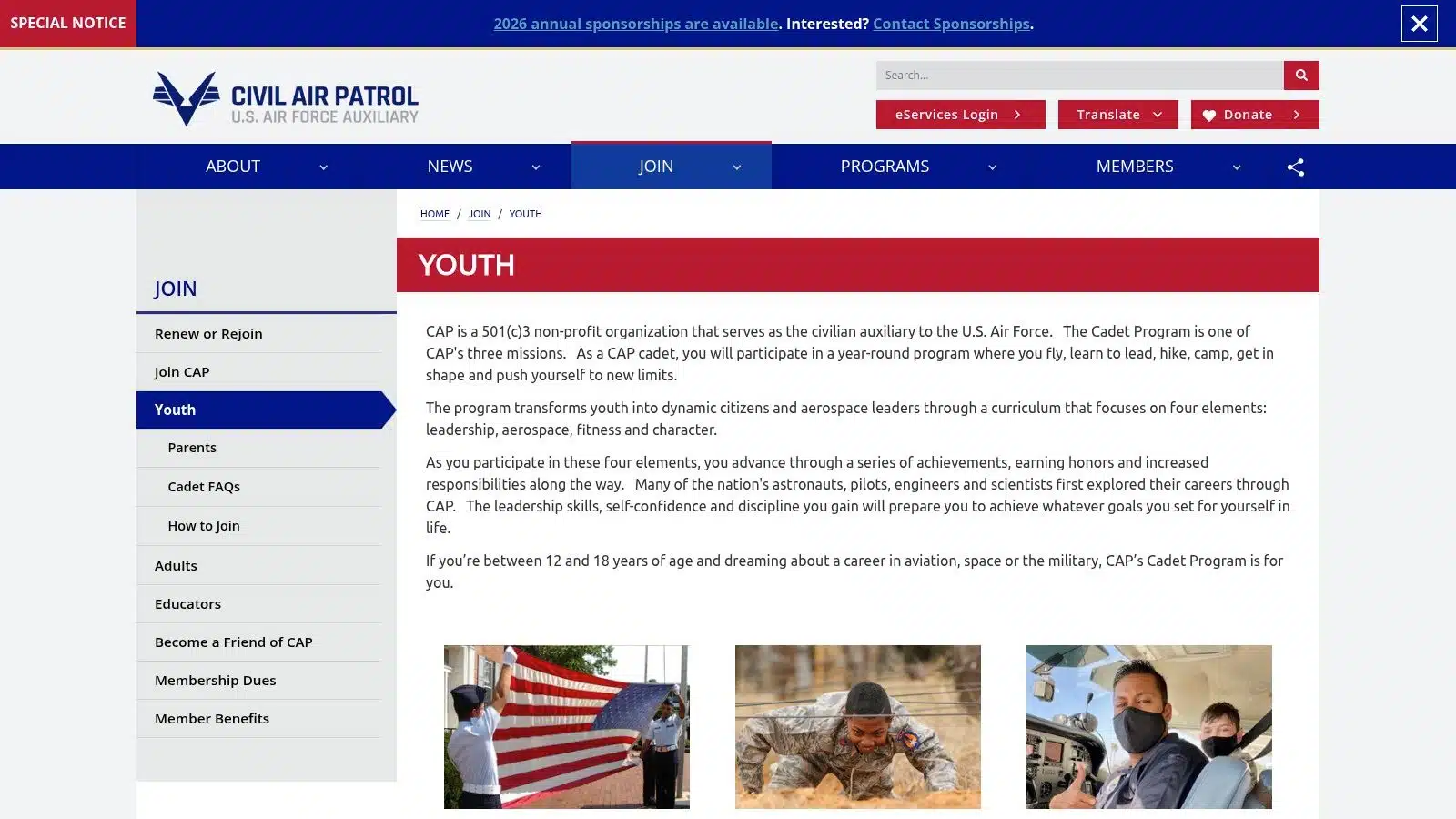 7 Best Youth Aviation Programs Near Me in Southern California for 2026 3 Civil Air Patrol Cadet Program (Chino Cadet Squadron 20)