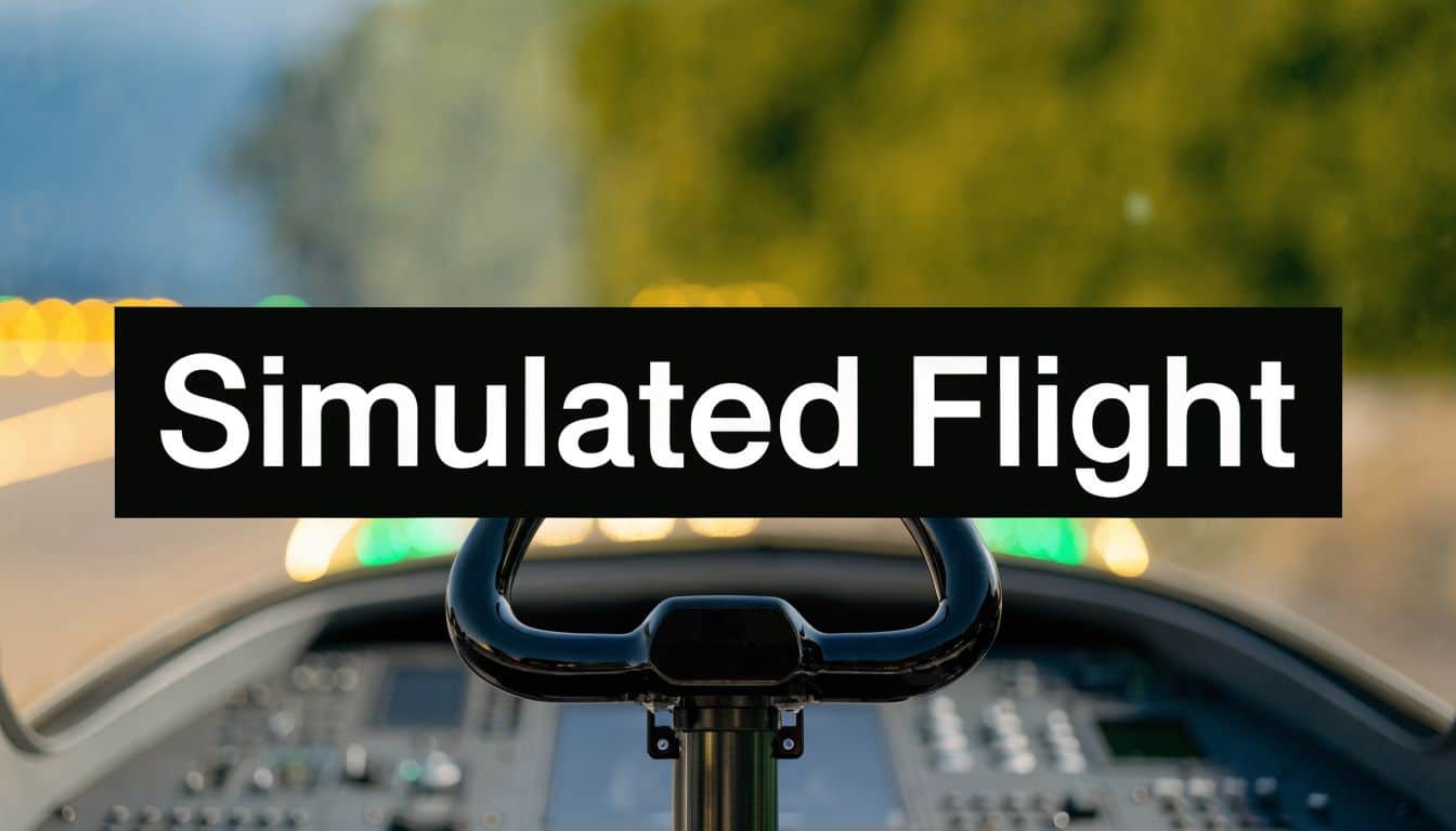 Read more about the article Simulated Flight Experience: Your First Step to the Cockpit
