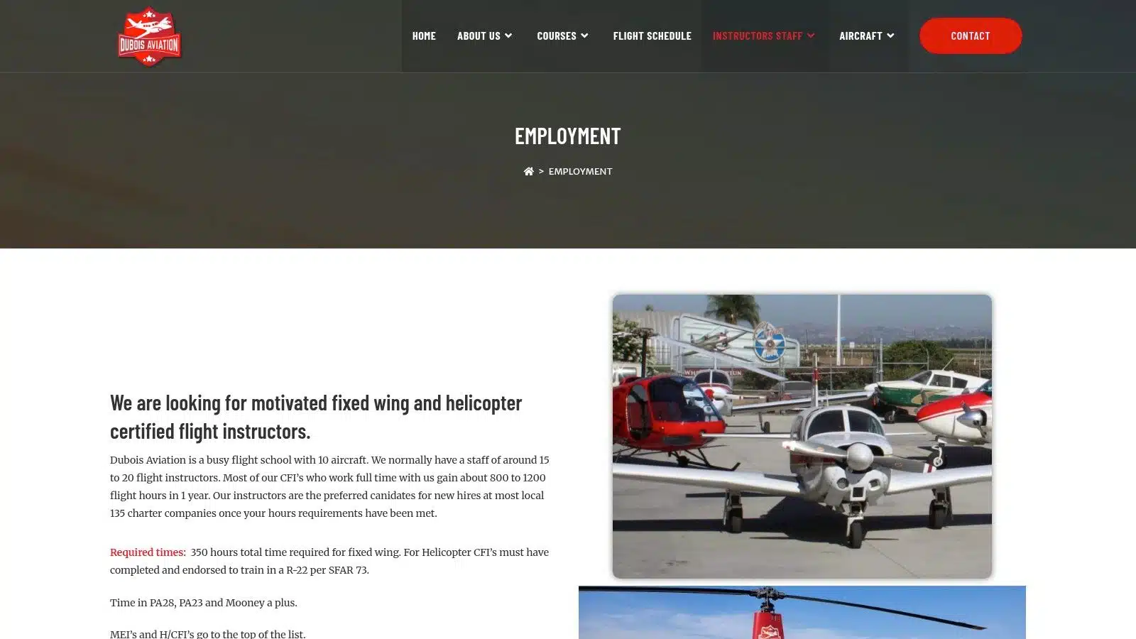 7 Top Companies Hiring Pilots in 2026 2 Employment – Careers at Dubois Aviation