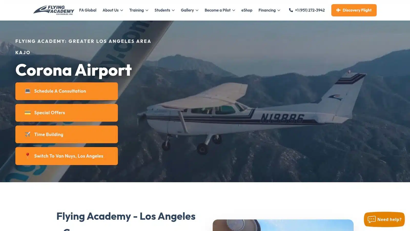 Your 2026 List of Flight Schools Near Me: Chino Guide 5 Flying Academy Los Angeles – Corona Campus