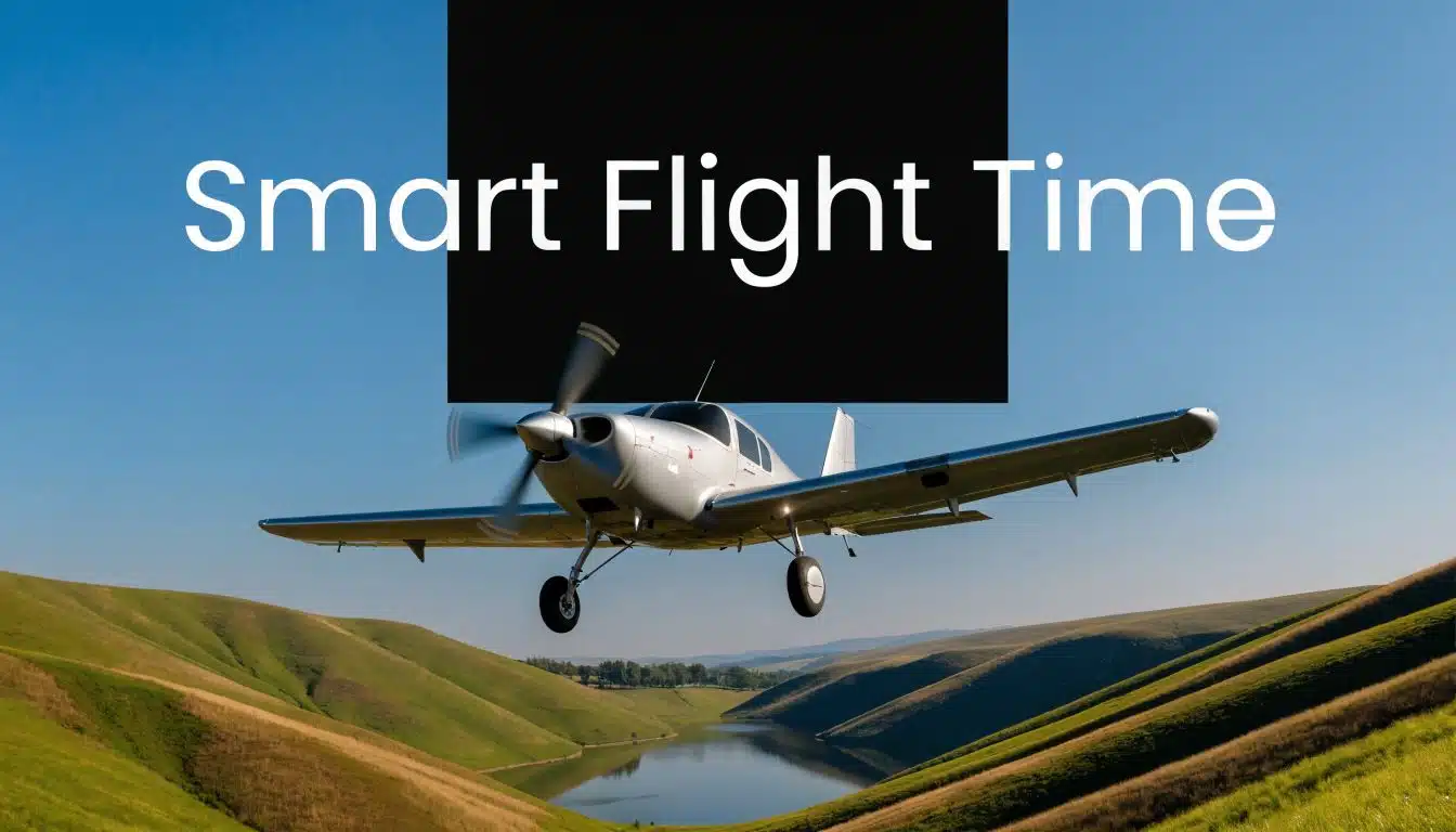 Pilot Jobs SIC: Your Roadmap to the Right Seat in 2026 3 A small light aircraft flying over green rolling hills and a lake under a clear blue sky.