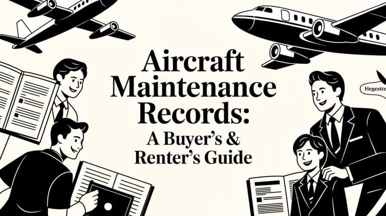 Aircraft Maintenance Records: A Buyer’s & Renter’s Guide
