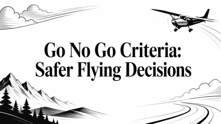 Go No Go Criteria: Safer Flying Decisions