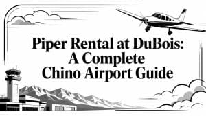 piper rental chino airport 300x169 - Dubois Aviation flight training