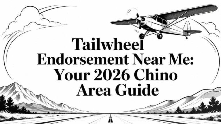 Tailwheel Endorsement Near Me: Your 2026 Chino Area Guide
