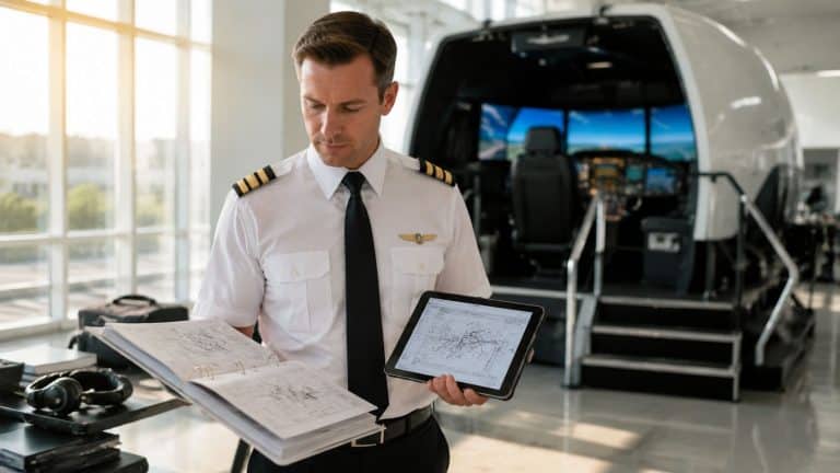 airline pilot recurrent training pilot training
