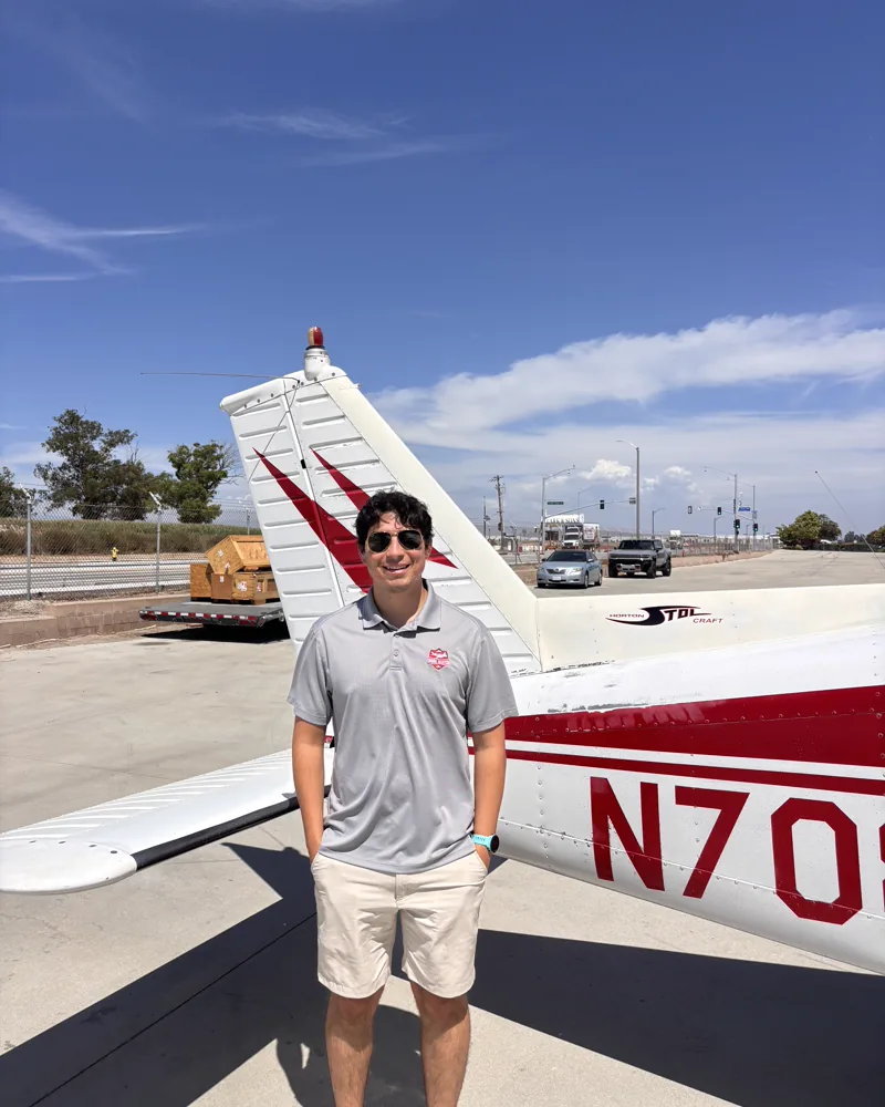 Austin Lemus, DuBois Aviation flight instructor