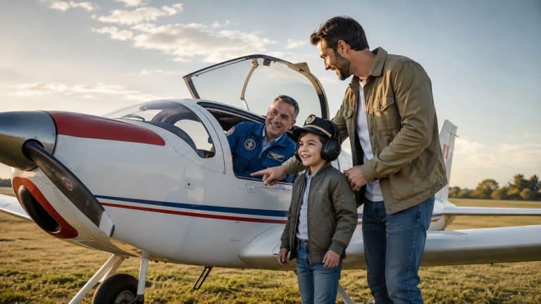 free flights for kids aviation education
