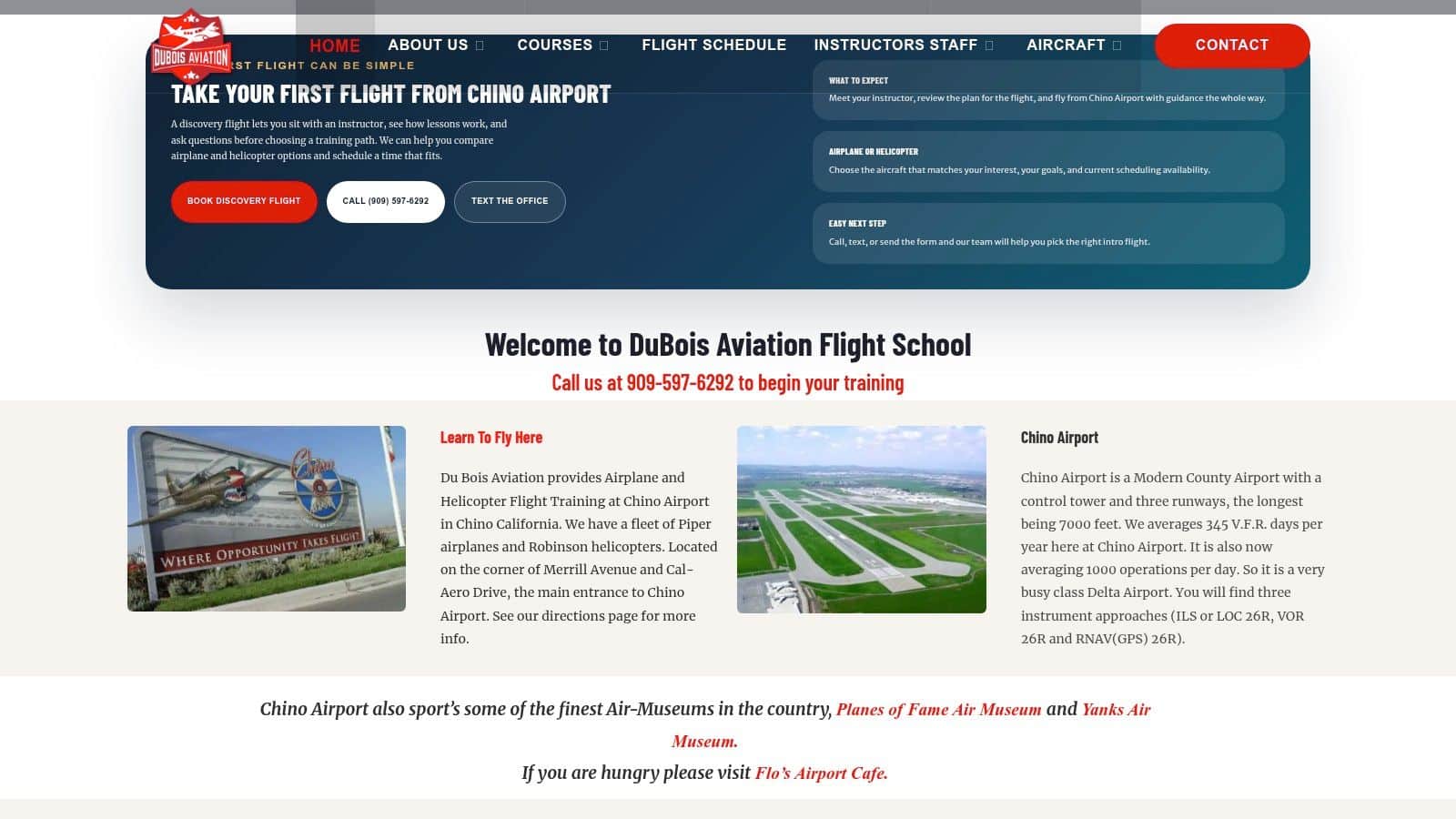 Free Flights for Kids: A Parent's Guide 2026 3 Screenshot from https://duboisaviation.com