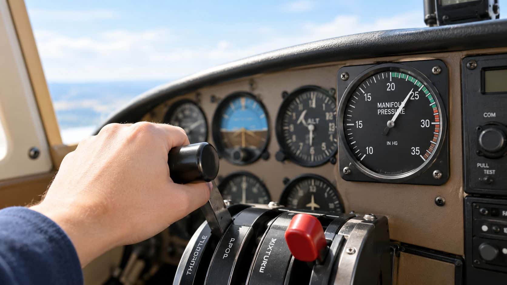 You are currently viewing Manifold Pressure Explained for Student Pilots