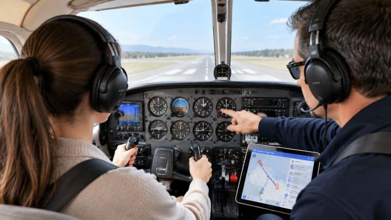scenario based flight training pilot training