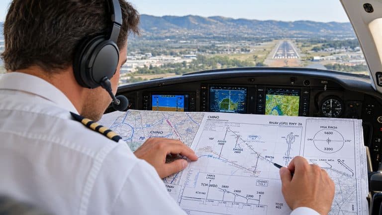 chart interpretation pilot navigating
