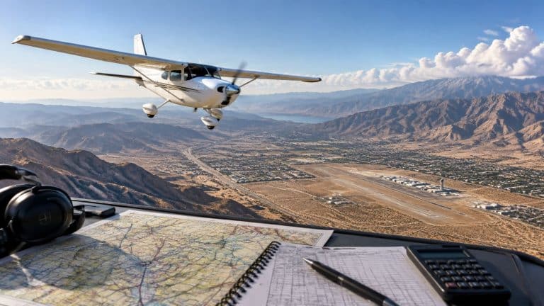 cross country flights cockpit view