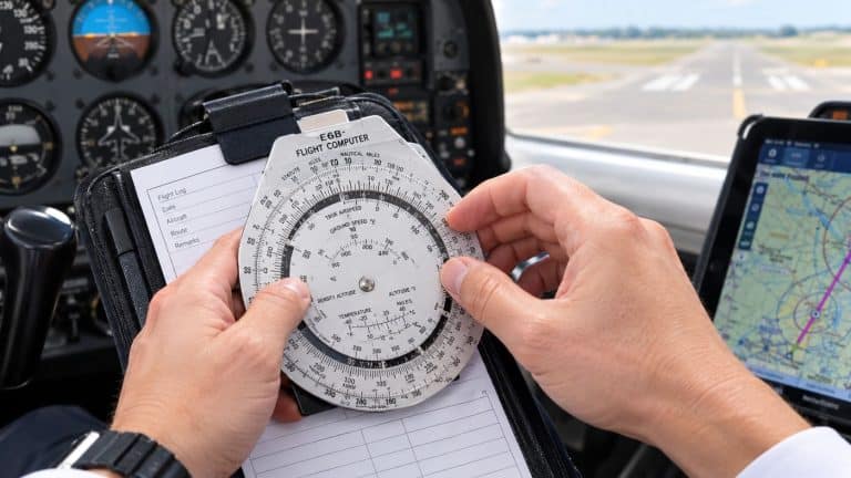 how to use a flight computer e6b flight computer