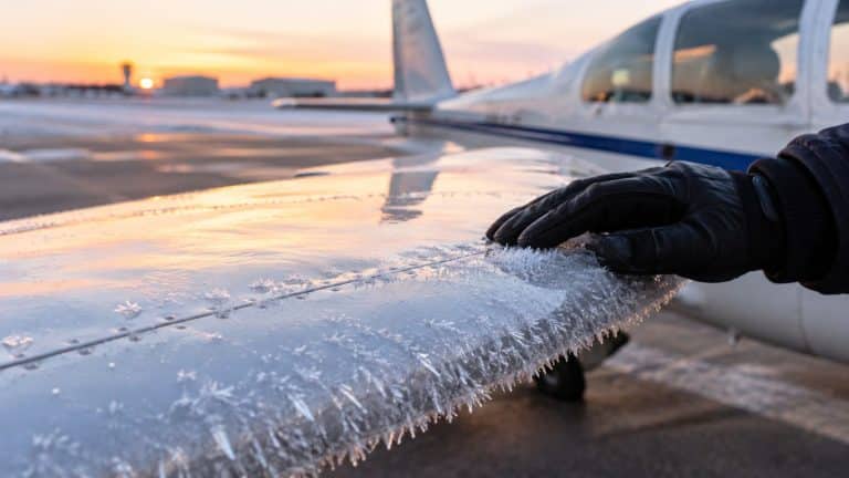 icing conditions aircraft frost