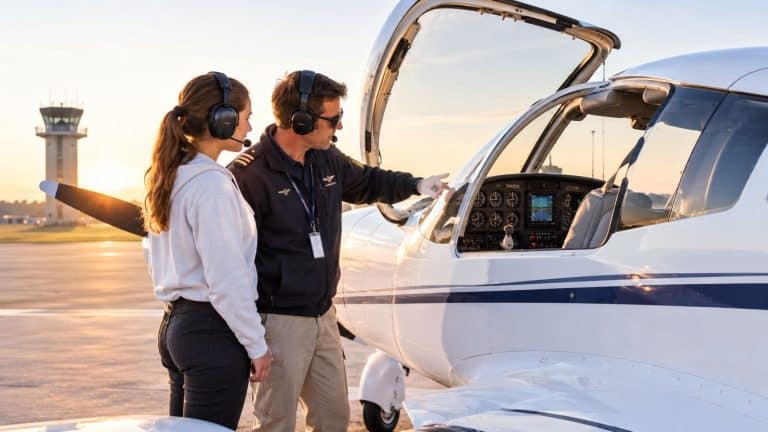 training for commercial pilot flight instruction