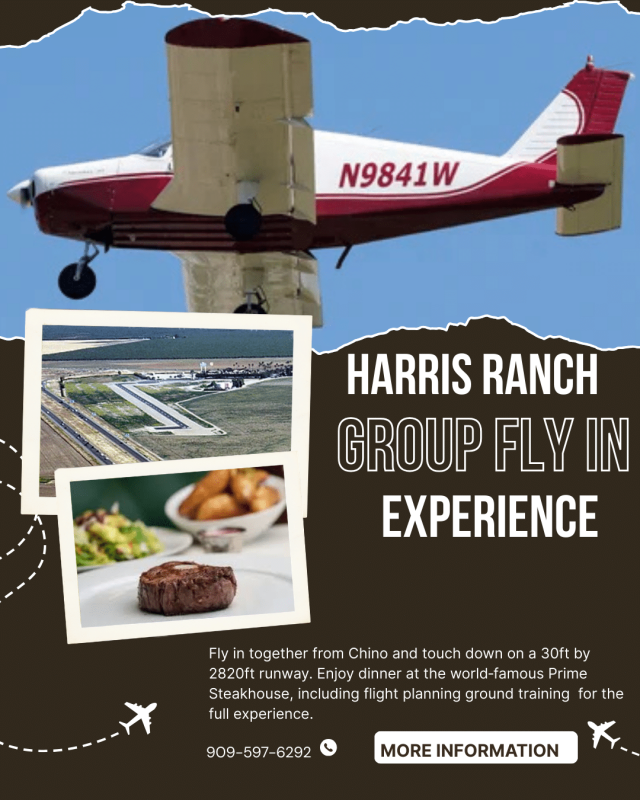 Harris Ranch Group Fly In