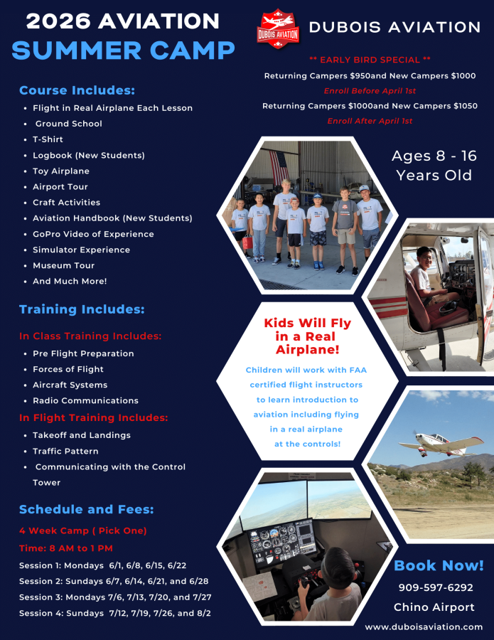 Airplane Flying summer camp