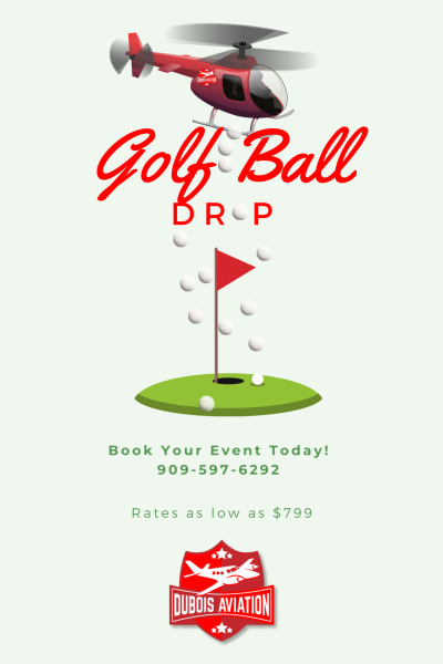 Golf Ball Drops - Dubois Aviation flight training at Chino Airport